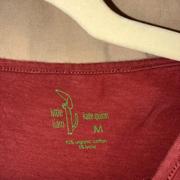 Kate Quinn Organic Mauve Midi Dress Size Small/Medium (altered) - Picture 2 of 2